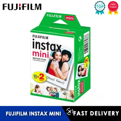 Fujifilm-Mini film blanc 10 20 40 60 80 100 feuilles pour appareil photo instantané FUJI Mini 9 11