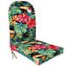 19" x 51" Multicolor Stripe Outdoor Adirondack Chair Cushion with Ties - 50.5'' L x 19'' W x 4'' H