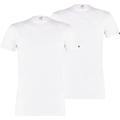 PUMA Basic Herren Crew Neck T-Shirt 2er-Pack, Größe M in Weiß