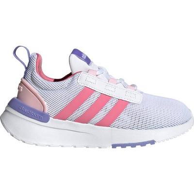 adidas Kinder Racer TR21 Schuh, Größe 36 ⅔ in FTWWHT/ROSTON/CLPINK