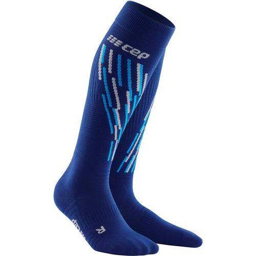 CEP Damen Ski Thermo Socks, Größe III in Blau
