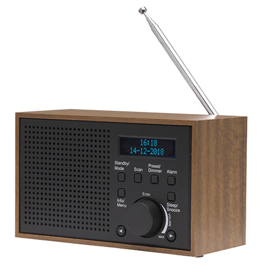 Denver DAB-46DARK GREY Radio Internet Analog & Digital Schwarz, Braun Image