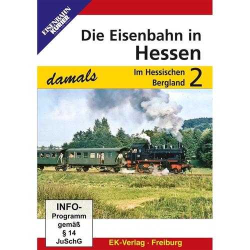 Die Eisenbahn in Hessen damals, 1 DVD (DVD)
