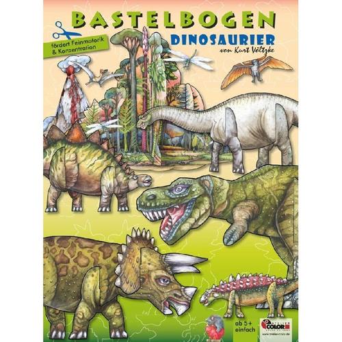 Dinosaurier Bastelbogen