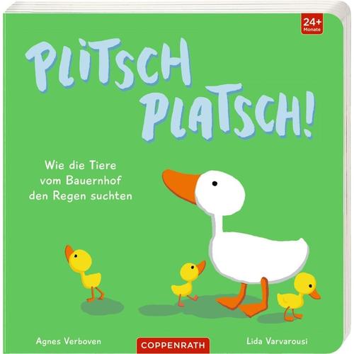 Plitsch platsch! - Agnes Verboven, Pappband