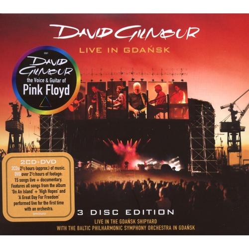 Live In Gdansk - David Gilmour. (CD mit DVD)