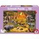 Schmidt Puzzle 150 - Tiere In Afrika (Kinderpuzzle)