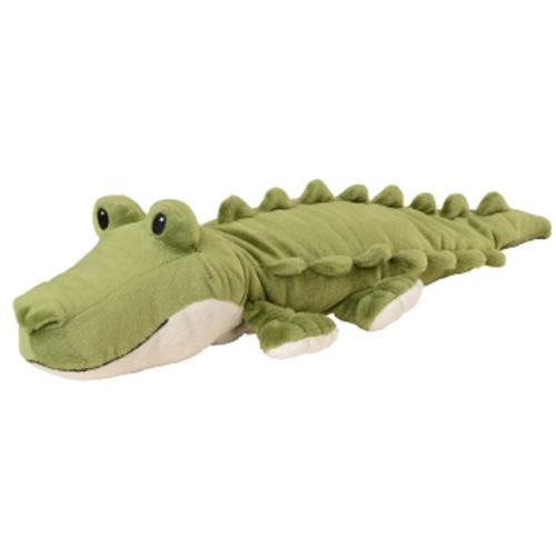 Wärmestofftier Krokodil Mit Hirse/Lavendel In Grün