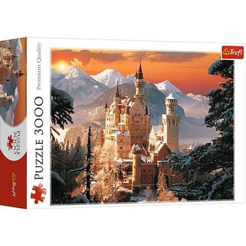 Neuschwanstein Im Winter (Puzzle)