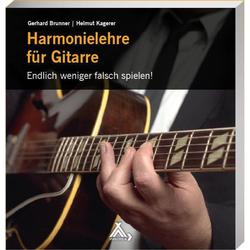 Harmonielehre Für Gitarre - Gerhard Brunner, Helmut Kagerer, Gebunden