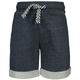 tausendkind essentials - Sweat-Shorts Sports Fun In Jeansblau, Gr.122