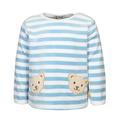 Steiff - Nicki-Sweatshirt Basic – Zwei Teddys In Hellblau, Gr.50