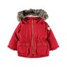 name it - Winterparka Nmfmabe In Red Dahlia, Gr.104