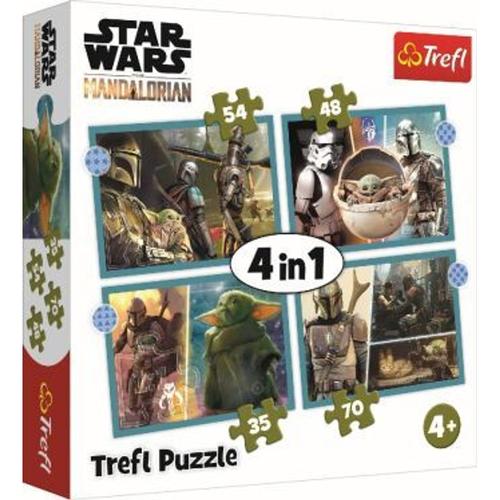 4 In 1 Puzzle - Star Wars (Kinderpuzzle)