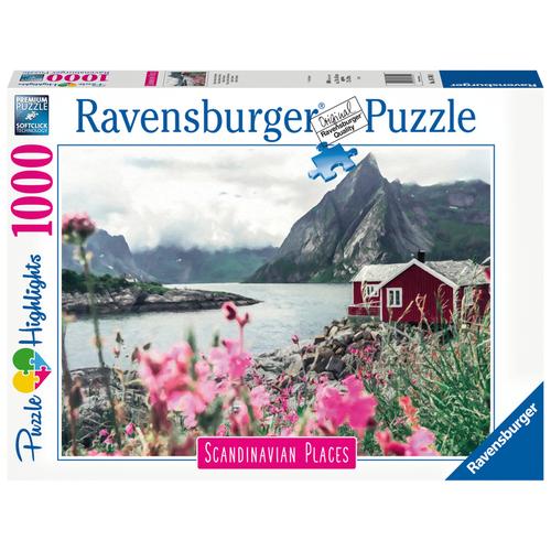 Ravensburger Puzzle Scandinavian Places 16740 - Reine, Lofoten, Norwegen - 1000 Teile Puzzle Für Erwachsene Und Kinder Ab 14 Jahren