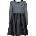 happy girls - Langarm-Kleid Maritime Girl Gestreift In Navy Denim, Gr.128