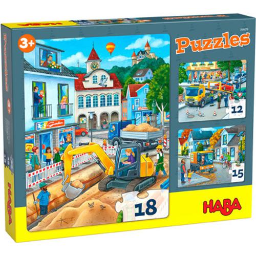 Puzzles In Der Stadt (Kinderpuzzle)