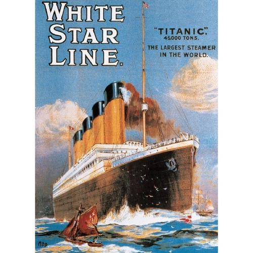 Titanic White Star Line (Puzzle)