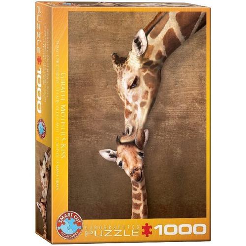 Giraffenmutterkuss (Puzzle)