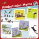 Kinderlieder-Memo (Kinderspiel) + Audio-Cd