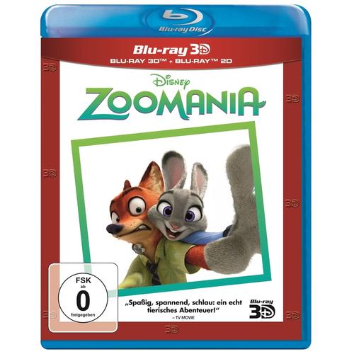 Zoomania - 3D-Version (Blu-ray)