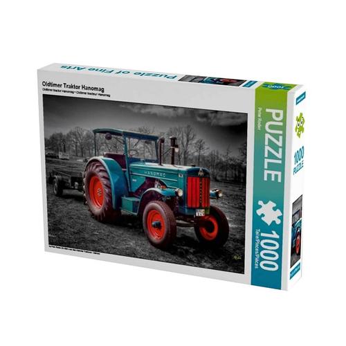 Oldtimer Traktor Hanomag (Puzzle)