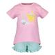 BLUE SEVEN - T-Shirt Mermaid Summer Mit Shorts In Rosa/Türkis, Gr.68