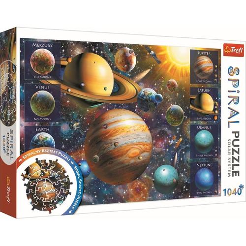 Trefl Puzzle - Spiral Puzzle Solar System (Puzzle)