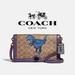 Coach Bags | Coach By Zhu Jingyi Riley Crossbody Bag Signature Rexy Dusty Lavender 73942 | Color: Purple/Tan | Size: Os