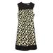 Anthropologie Dresses | Anthropologie Leifnotes Notched Dots Dress Sz 0 | Color: Black/Cream | Size: 0