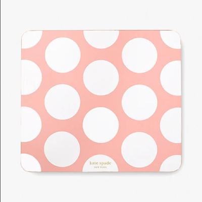 Kate Spade Office | Kate Spade Peach Jumbo Dot Mouse Pad Nwt | Color: Pink | Size: Os
