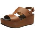 Shabbies Amsterdam Damen SHS1182 Sandale, Cognac, 38 EU