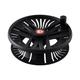 Greys Fin Fly Reel - Fishing Reel (78 SPOOL, Black)