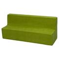 Velinda Soft Foam Sofa, Kids, Children, Comfy, Bed, Nursery, Kids Furnitures, Play Relax (colour: green)