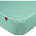 Drap housse protège matelas imperméable 2 en 1 Epeda meraude 80x190/200 - Vert d'eau