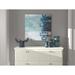 Orren Ellis Polished Stirring Canvas in Blue | 42 H x 42 W x 2 D in | Wayfair 4B6434C4343F40088DB2C982CBAA4F8D