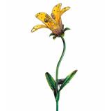 Yellow Solar Tiger Lily Stake