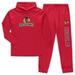 Men's Concepts Sport Red Chicago Blackhawks Big & Tall Pullover Hoodie Joggers Sleep Set