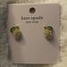 Kate Spade Jewelry | Kate Spade Lemon Earrings New With Tags Gems | Color: Gold/Yellow | Size: Os