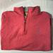 Polo By Ralph Lauren Sweaters | Men’s Ralph Lauren Polo Long Sleeve Quarter Zip Sweater - Size Large - Like New | Color: Red/Pink | Size: L