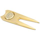 Gold Pennsylvania Quakers Golf Divot Repair Tool