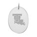 Louisiana Tech Bulldogs 2.75'' x 3.75'' Glass Oval Ornament