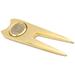 Gold Northeastern Huskies Golf Divot Repair Tool