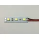 Barre lumineuse LED SMD 5050 blanche chaude 3LED 4cm 12V DC pour vitrine 20 pièces/lot