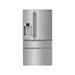 Frigidaire Professional 21.4 Cu. Ft. Counter-Depth 4-Door French Door Refrigerator - Stainless Steel