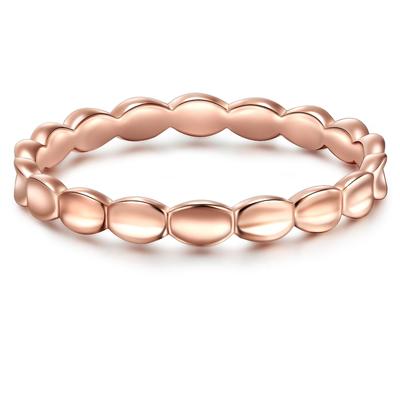 Glanzstücke München Ring Sterling Silber in Roségold 60 Damen Image