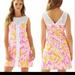 Lilly Pulitzer Dresses | Lilly Pulitzer Sofia Lace Shift Dress In Oh La La | Color: Orange/Pink | Size: 2