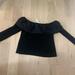 J. Crew Tops | J Crew Off The Shoulder Top J Crew Off The Shoulder Top. | Color: Black | Size: Xl