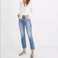Madewell Jeans | Madewell Perfect Vintage Crop Jean | Color: Blue | Size: 32