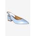 Women's Shayanne Slingback Pump by J. Renee in Blue (Size 7 M)